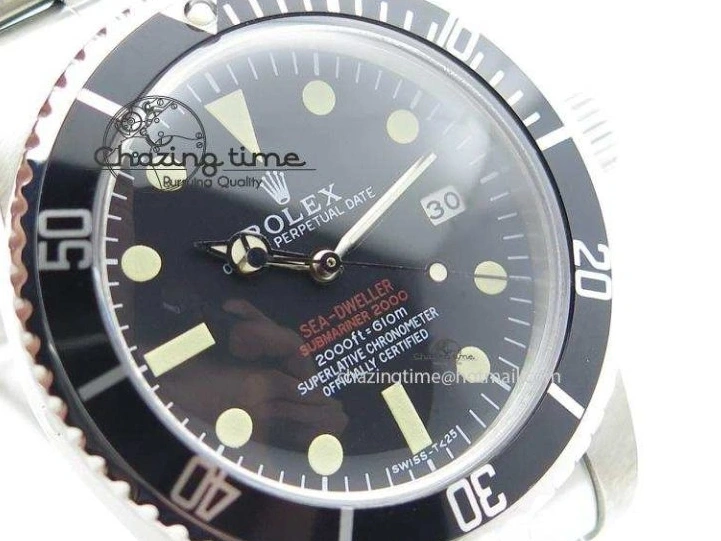 MiroTime 0501 SoftTouch Vintage Sea Dweller 1665 JKF Best Edition Double Red On Bracelet A 3980
